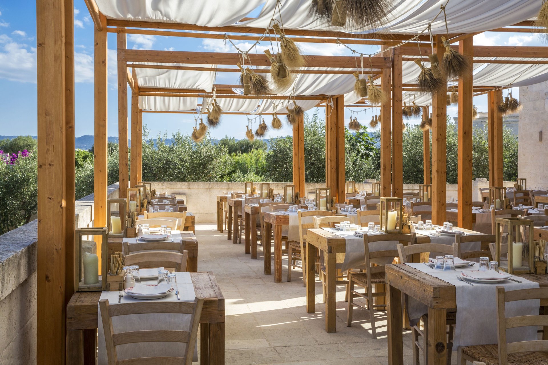 Terrasse des La Frasca Restaurant